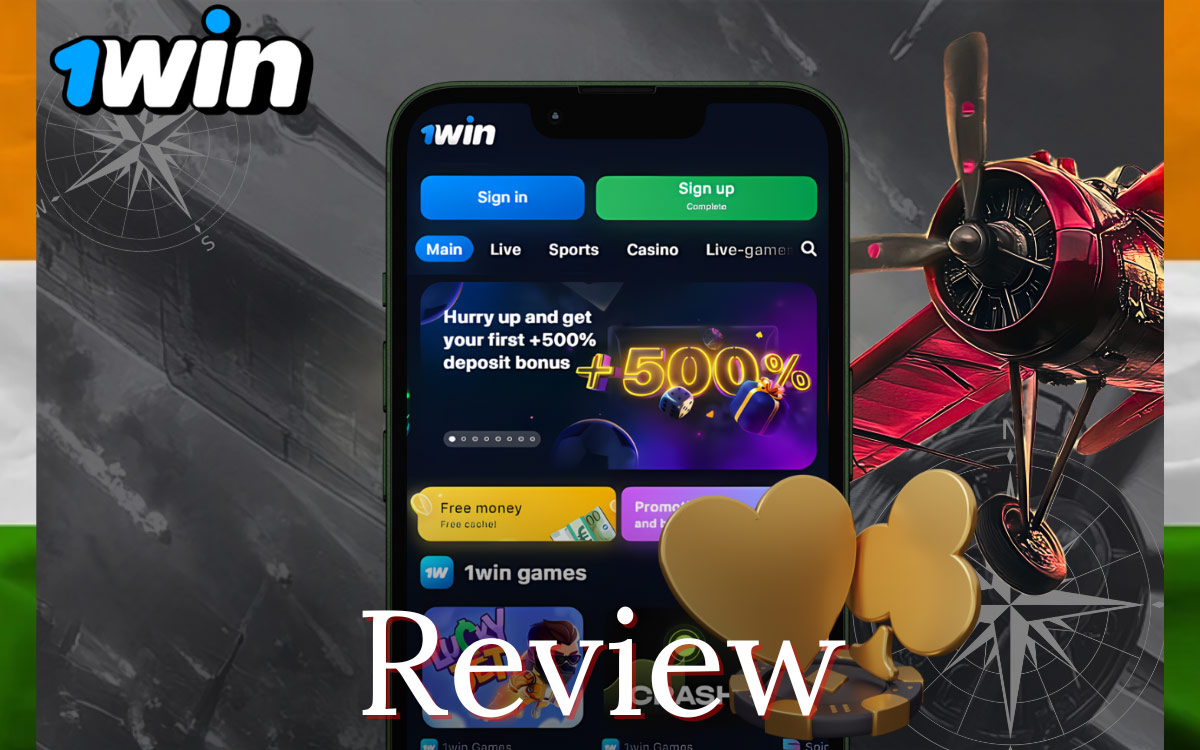 Online casino review on the 1Win website