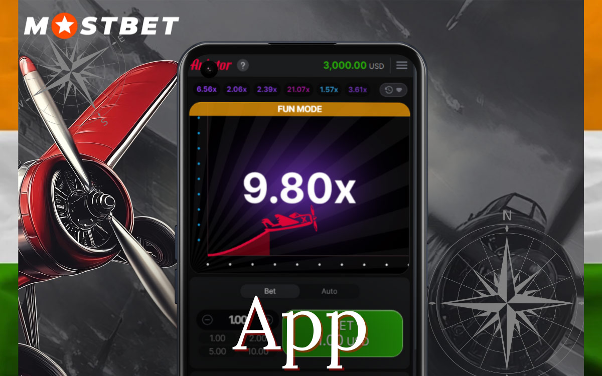 Aviator Mostbet app