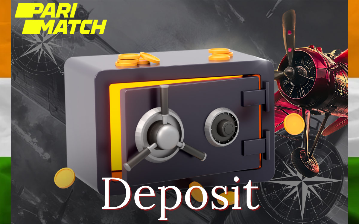 Parimatch deposit and withdrawal in Aviator 