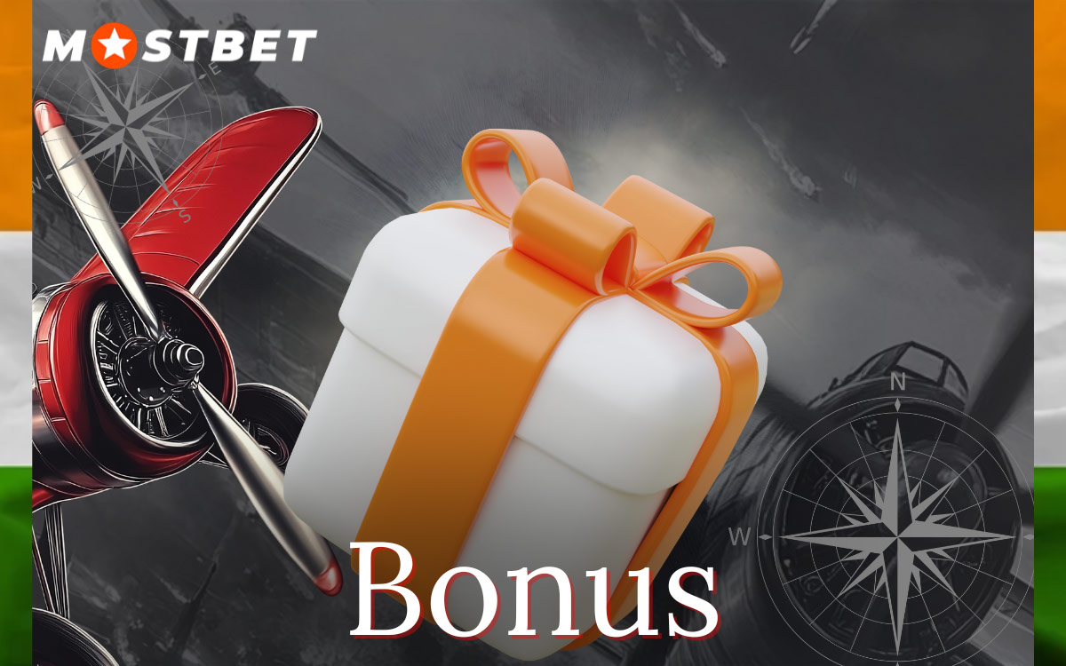 There are many bonuses at Mostbet Aviator