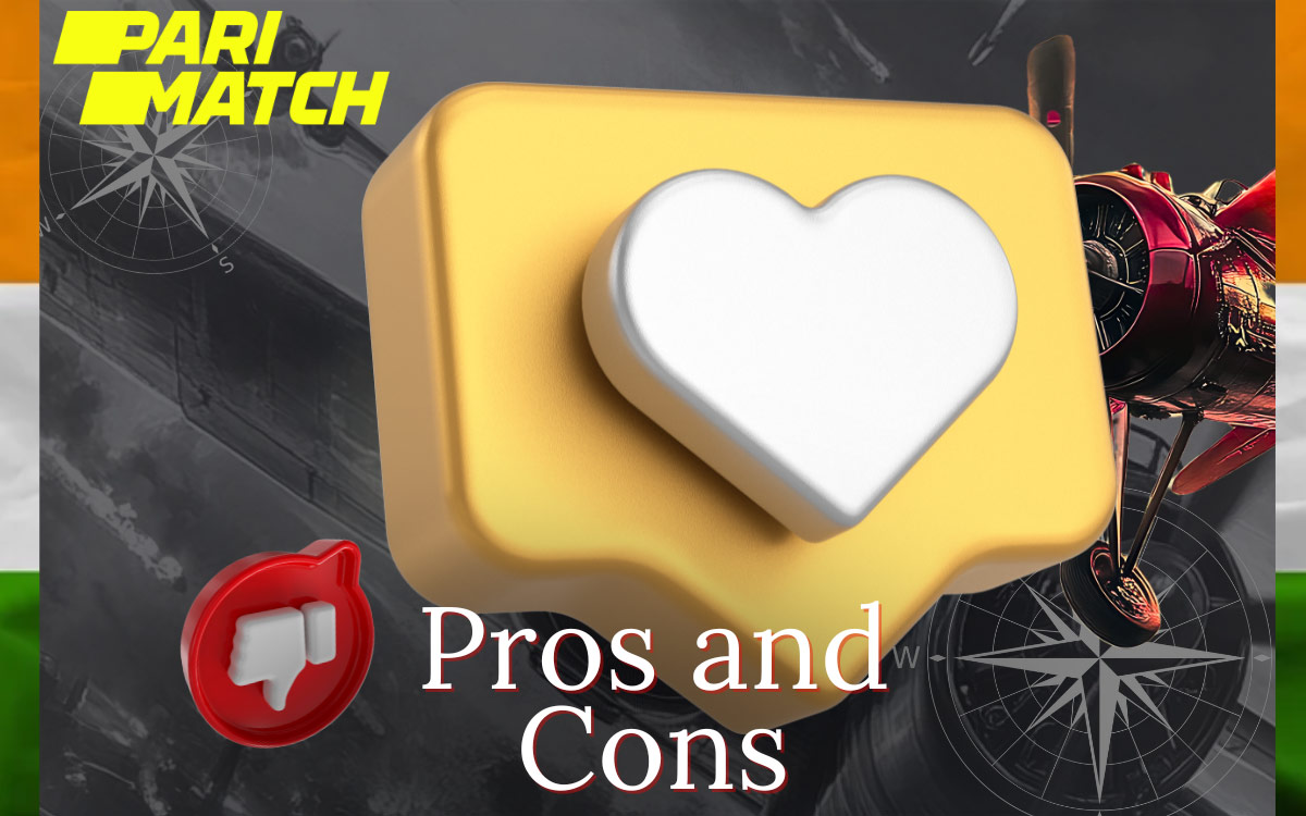 Parimatch game Aviator pros and cons